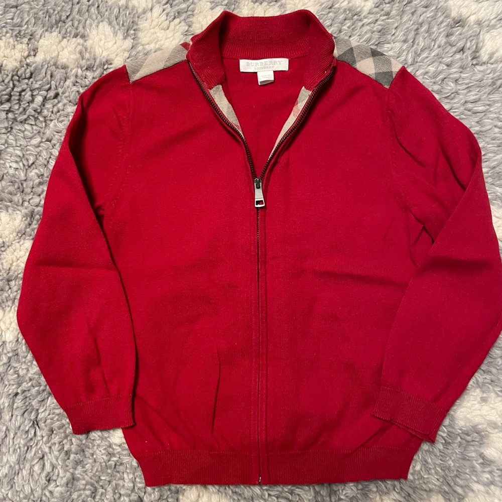 Burberry boy sweater, size 6